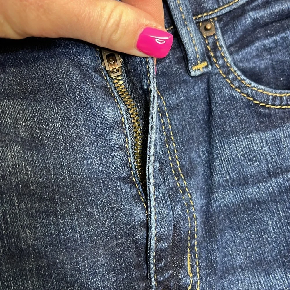 BDG The Twig High‎ Rise Skinny Stretchy Blue Jeans- 2
